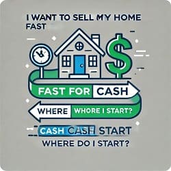 I Want to Sell My Home Fast for Cash. Where Do I Start?